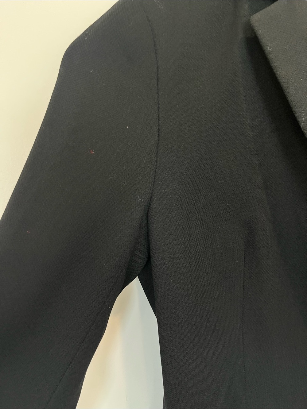 J Crew one button black classic preppy academia office career chic blazer size M - Picture 3 of 8